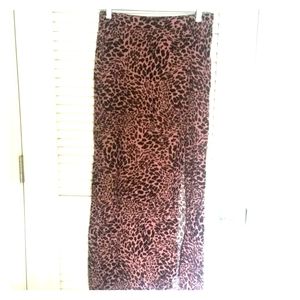 Leopard skirt